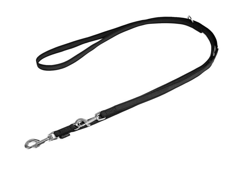 Rubbered_adjustable_leash_20mm_black_small_web_1