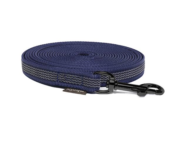 Rubbered_tracking_leash_15mm_black_snap_hook_royal_blue_small_web