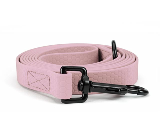 Hexa_leash_16_19mm_sewn_pastel_pink_black_snap_hook_small_web