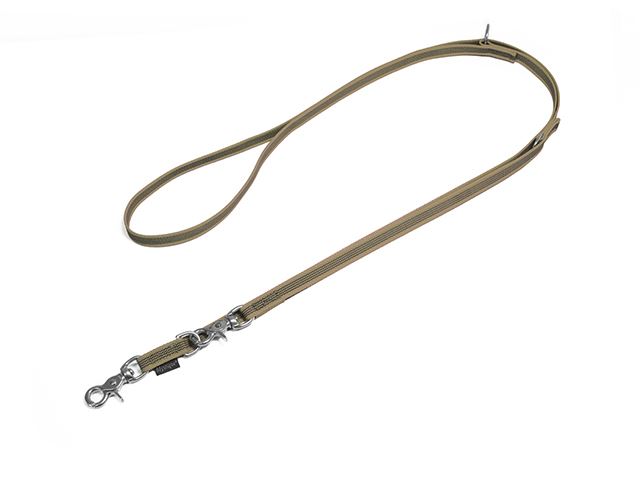 Rubbered_adjustable_leash_12mm_trigger_rust_proof_beige_small_web