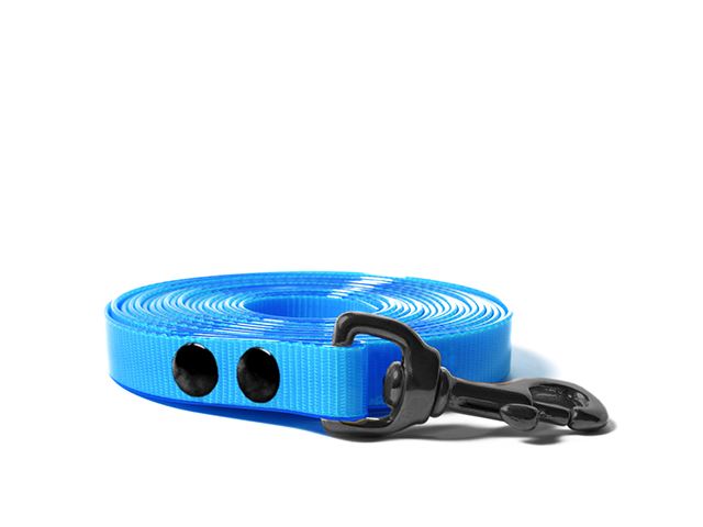 Biothane_tracking_leash_revited_19mm_black_snap_hook_gold_light_blue_small_web