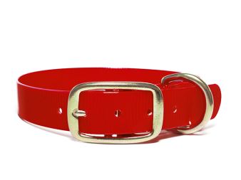 Biothane_collar_deluxe_brass_red_gold_small_web