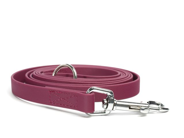 Biothane_leash_sewn_winered_snap_hook_small_web