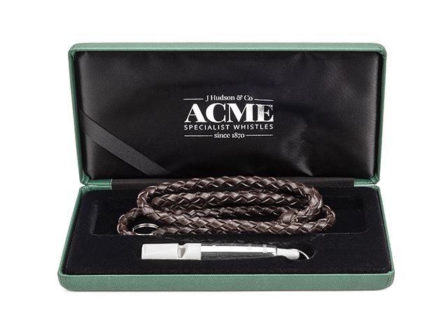 ACME whistle 211 1/2 sterling silver sleeve (2)