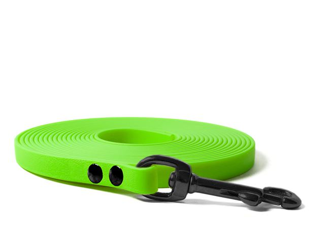 Biothane_tracking_leash_black_snap_hook_13mm_revited_neon_green_small_web