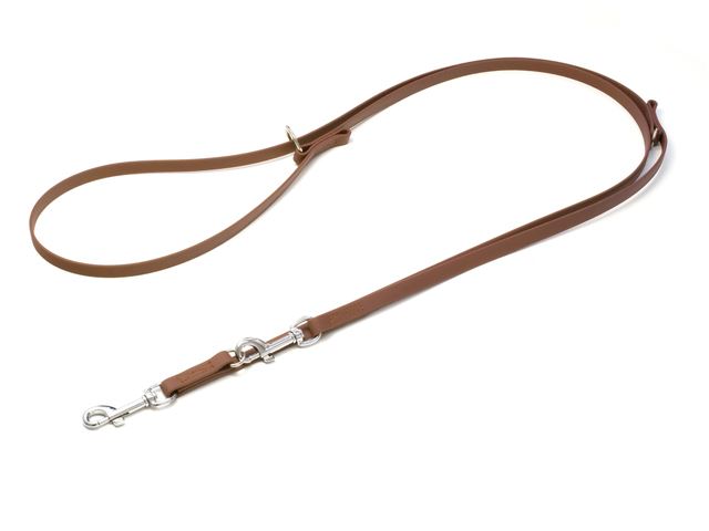 Biothane_adjustable_leash_sewn_13mm__snap_hook_light_brown_small_web