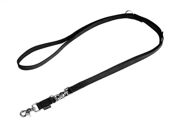 Rubbered_adjustable_leash_20mm_chromed_trigger_black_small_web